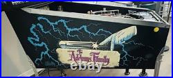 BALLY ADDAMS FAMILY PINBALL MACHINE BEAUTIFUL CONDITION LEDs