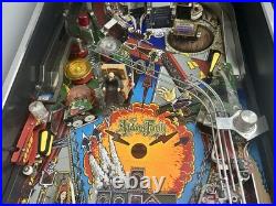BALLY ADDAMS FAMILY PINBALL MACHINE BEAUTIFUL CONDITION LEDs