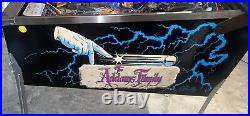 BALLY ADDAMS FAMILY PINBALL MACHINE BEAUTIFUL CONDITION LEDs 2 FOR 1 SHIPPING