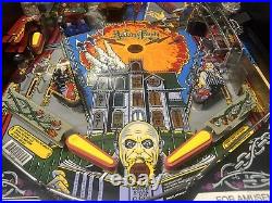 BALLY ADDAMS FAMILY PINBALL MACHINE BEAUTIFUL CONDITION LEDs 2 FOR 1 SHIPPING