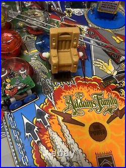 BALLY ADDAMS FAMILY PINBALL MACHINE BEAUTIFUL CONDITION LEDs 2 FOR 1 SHIPPING