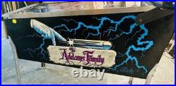 BALLY ADDAMS FAMILY PINBALL MACHINE EXCELLENT CONDITION COLOR DMD LEDs BALLY ADDAMS FAMILY PINBALL MACHINE EXCELLENT CONDITION COLOR DMD LEDs