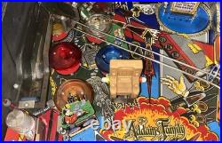 BALLY ADDAMS FAMILY PINBALL MACHINE EXCELLENT CONDITION COLOR DMD LEDs BALLY ADDAMS FAMILY PINBALL MACHINE EXCELLENT CONDITION COLOR DMD LEDs