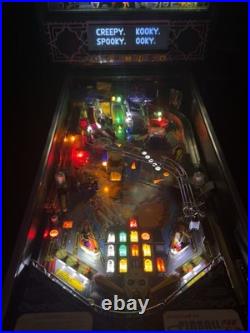 BALLY ADDAMS FAMILY PINBALL MACHINE EXCELLENT CONDITION COLOR DMD LEDs BALLY ADDAMS FAMILY PINBALL MACHINE EXCELLENT CONDITION COLOR DMD LEDs