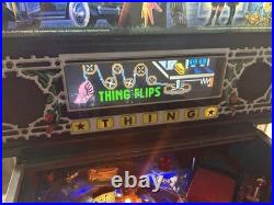 BALLY ADDAMS FAMILY PINBALL MACHINE EXCELLENT CONDITION COLOR DMD LEDs BALLY ADDAMS FAMILY PINBALL MACHINE EXCELLENT CONDITION COLOR DMD LEDs