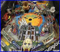 BALLY ADDAMS FAMILY PINBALL MACHINE EXCELLENT CONDITION LEDs