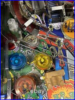 BALLY ADDAMS FAMILY PINBALL MACHINE EXCELLENT CONDITION LEDs