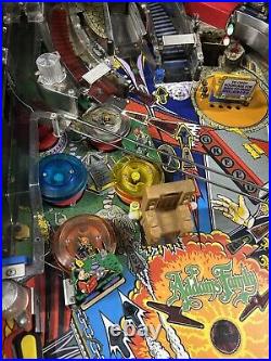 BALLY ADDAMS FAMILY PINBALL MACHINE EXCELLENT CONDITION LEDs