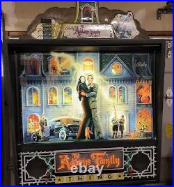 BALLY ADDAMS FAMILY PINBALL MACHINE GREAT CONDITION LEDs