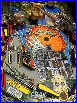 BALLY ADDAMS FAMILY PINBALL MACHINE GREAT CONDITION LEDs