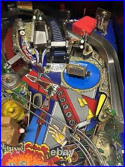 BALLY ADDAMS FAMILY PINBALL MACHINE GREAT CONDITION LEDs