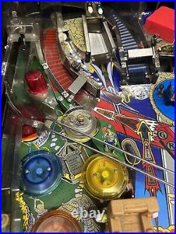 BALLY ADDAMS FAMILY PINBALL MACHINE GREAT CONDITION LEDs