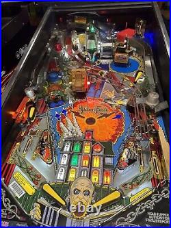 BALLY ADDAMS FAMILY PINBALL MACHINE GREAT CONDITION LEDs