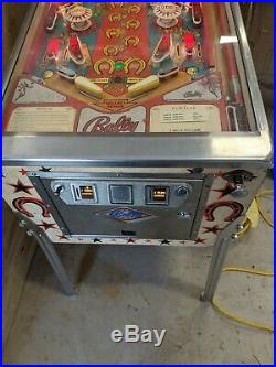 BALLY FLIP FLOP PINBALL MACHINE EM plays decent. Can deliver or ship Wooster OH