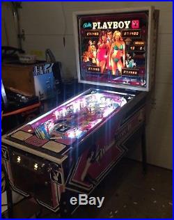 BALLY Playboy CLASSIC PINBALL Machine COLLECTOR +FREE SHIP+ARCADE