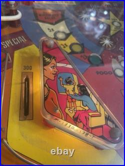 BALLY SUPERSONIC Pinball Machine 1979? READ INFO? Vintage Classic Pin BALLY SUPERSONIC Pinball Machine 1979? READ INFO? Vintage Classic Pin