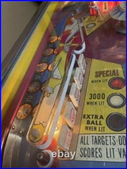 BALLY SUPERSONIC Pinball Machine 1979? READ INFO? Vintage Classic Pin BALLY SUPERSONIC Pinball Machine 1979? READ INFO? Vintage Classic Pin
