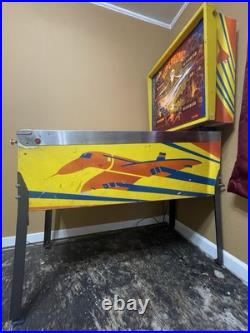 BALLY SUPERSONIC Pinball Machine 1979? READ INFO? Vintage Classic Pin BALLY SUPERSONIC Pinball Machine 1979? READ INFO? Vintage Classic Pin