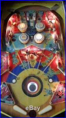 BALLY TIME ZONE pinball machine tested working