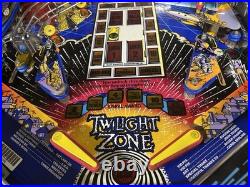 BALLY TWILIGHT ZONE PINBALL MACHINE EXCELLENT CONDITION LEDs