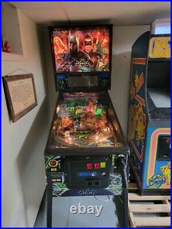 BATMAN FOREVER PINBALL MACHINE SEGA ORIGINAL 1995 See Description! $4200 OBO