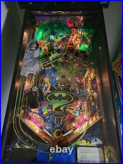 BATMAN FOREVER PINBALL MACHINE SEGA ORIGINAL 1995 See Description! $4200 OBO