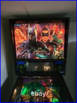 BATMAN FOREVER PINBALL MACHINE SEGA ORIGINAL 1995 See Description! $4200 OBO