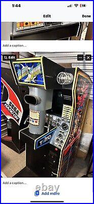 BATTLE SHARK ARCADE MACHINE by TAITO 1989 (Excellent Condition) RARE works crt