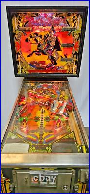 BLACK KNIGHT Pinball Machine Williams 1980 2784 BLACK KNIGHT Pinball Machine Williams 1980 2784