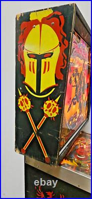 BLACK KNIGHT Pinball Machine Williams 1980 2784 BLACK KNIGHT Pinball Machine Williams 1980 2784