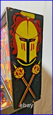 BLACK KNIGHT Pinball Machine Williams 1980 2784 BLACK KNIGHT Pinball Machine Williams 1980 2784
