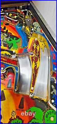 BLACK KNIGHT Pinball Machine Williams 1980 2784 BLACK KNIGHT Pinball Machine Williams 1980 2784