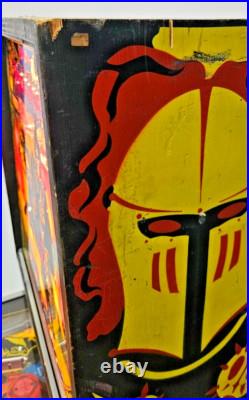 BLACK KNIGHT Pinball Machine Williams 1980 2784 BLACK KNIGHT Pinball Machine Williams 1980 2784