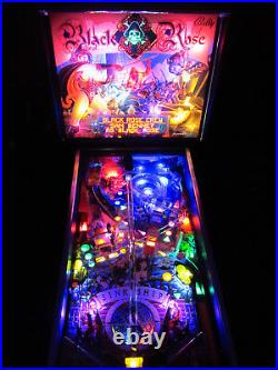 BLACK ROSE NON GHOSTING Lighting Kit custom SUPER BRIGHT PINBALL LED KIT