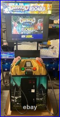 BUCK HUNTER RELOADED ARCADE MACHINE by RAW THRILLS (Monitor Included)