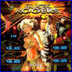 BUCK ROGERS NON GHOSTING Lighting Kit custom SUPER BRIGHT PINBALL LED KIT