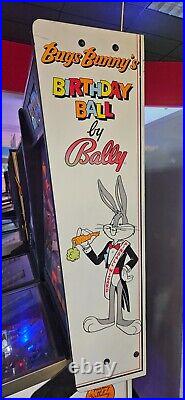 BUGS BUNNY'S BIRTHDAY BALL Pinball Machine Bally 1990 2112
