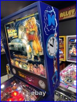 Back To The Future Pinball Machine Data East 1990 Delorean OC Pinballs FREE SHIP