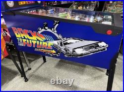 Back To The Future Pinball Machine Data East 1990 Delorean OC Pinballs FREE SHIP