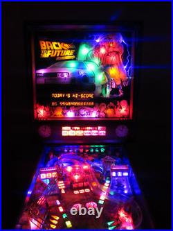 Back to The Future NON GHOSTING Lighting Kit custom SUPER BRIGHT PINBALL LED KIT Back to The Future NON GHOSTING Lighting Kit custom SUPER BRIGHT PINBALL LED KIT