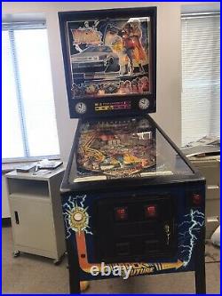 Back to the Future pinball machine by Data East