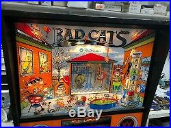 Bad Catz Pinball Machine, Williams