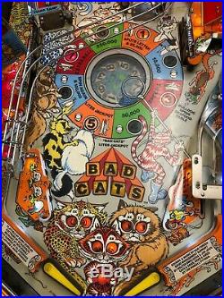 Bad Catz Pinball Machine, Williams