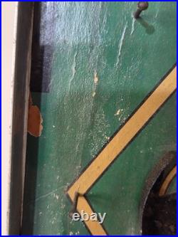 Baffle Ball Sr. Pinball Home Game VTG INCOMPLETE HAS DAMAGE PARTS REPAIR DISPLAY