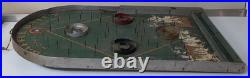 Baffle Ball Sr. Pinball Home Game VTG INCOMPLETE HAS DAMAGE PARTS REPAIR DISPLAY