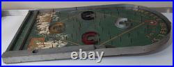 Baffle Ball Sr. Pinball Home Game VTG INCOMPLETE HAS DAMAGE PARTS REPAIR DISPLAY