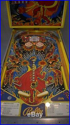Bally 1976 Pinball Machine Fireball Game 606-100 Excellent Working Cond. Midway