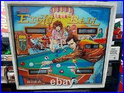Bally 1977 Eight Ball Fonzie Pinball Shopped Very Clean & Plays Great