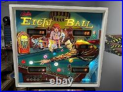 Bally 1977 Eight Ball Pinball Machine Leds Plays Fonzie Happy Days
