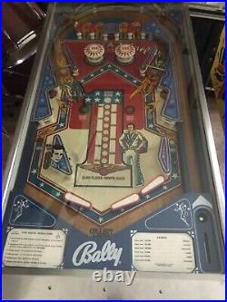 Bally 1977 Evel Knievel Pinball Machine Plays Great. Professional Home Edition